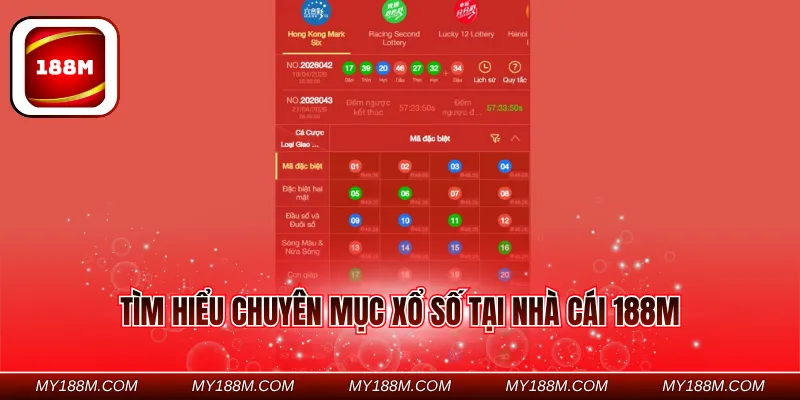 Tìm hiểu chuyên mục xổ số tại nhà cái 188M